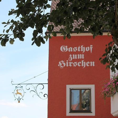 Hotel-Gasthof Zum Hirschen Durrwangen Exterior photo